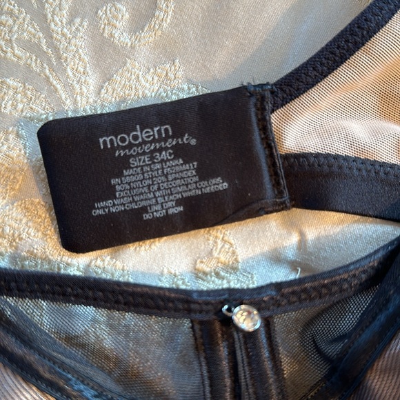 MODERN Elegant 34C Black Bra - Picture 2 of 5